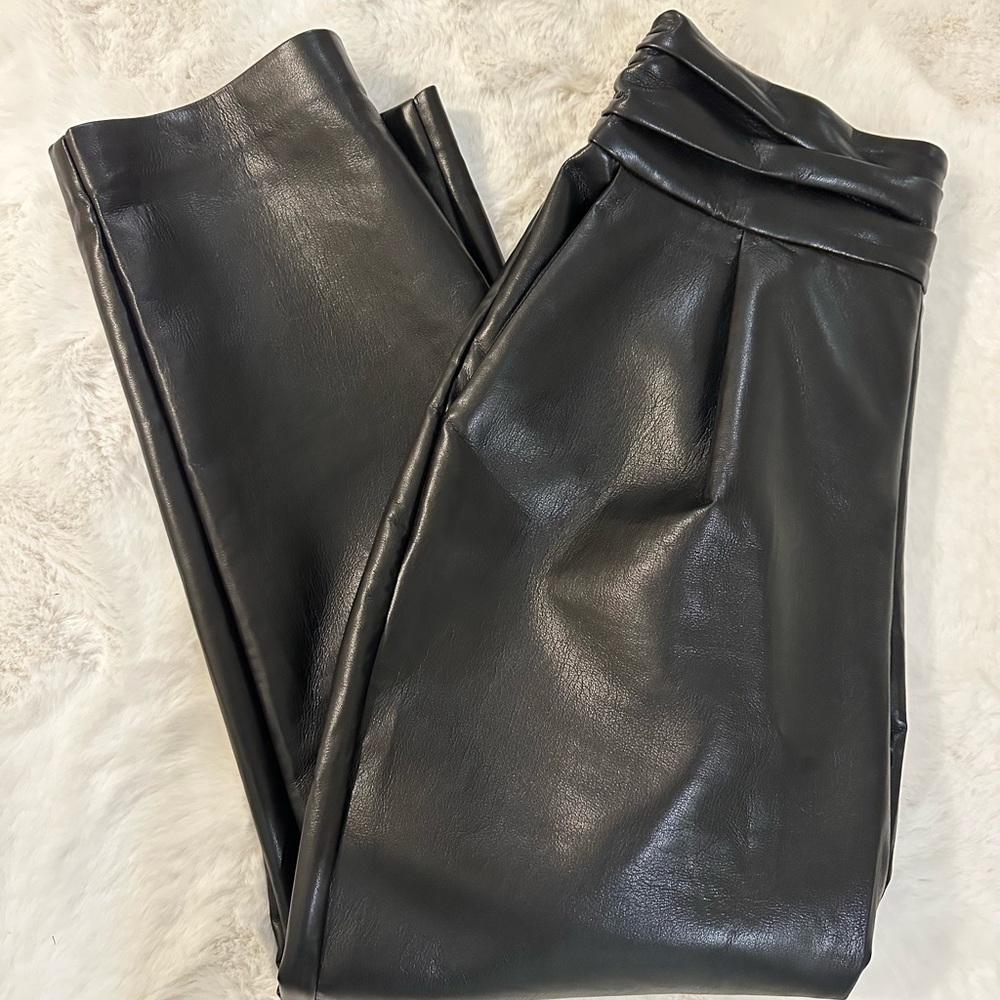 Aritzia Wilfred Faux Leather pants